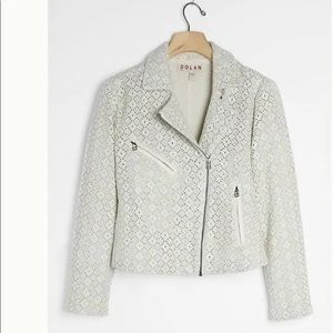 Dolan Anthropologie moto jacket size Small